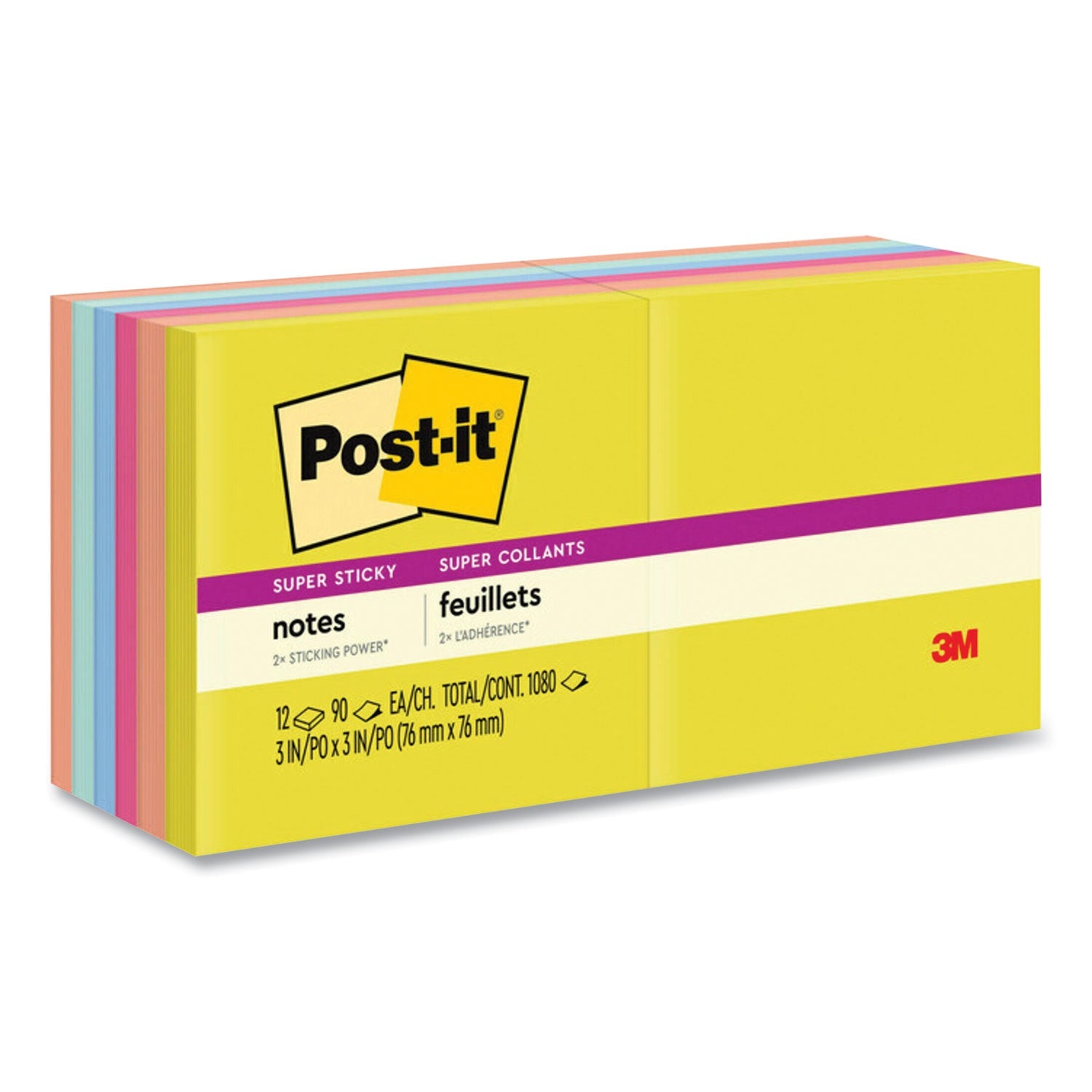 Post-it Notes Super Sticky Note Pads | Summer Joy