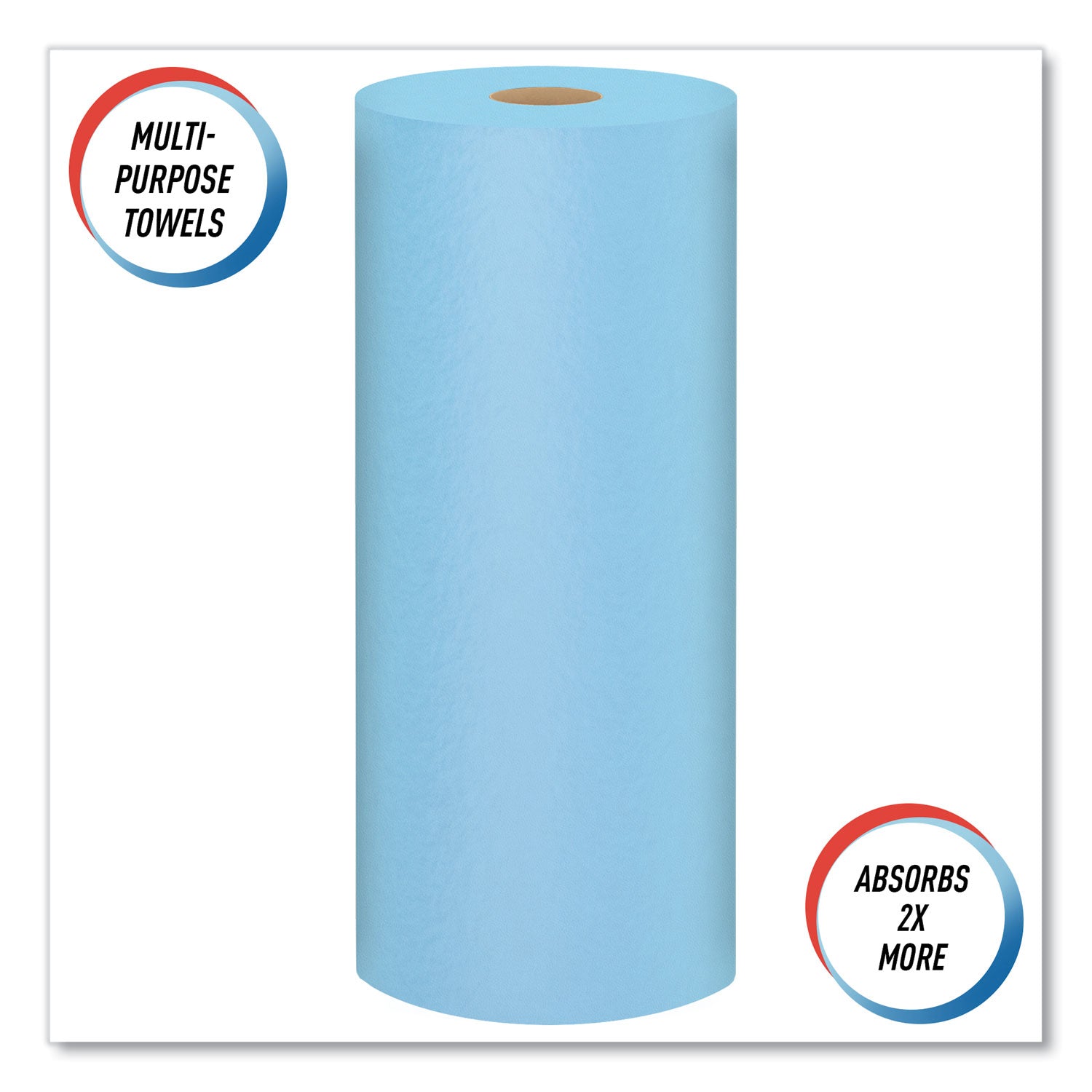 Scott® Shop Towels, Standard Roll, 1-Ply, 9.4 x 11, Blue, 55/Roll, 30 Rolls/Carton