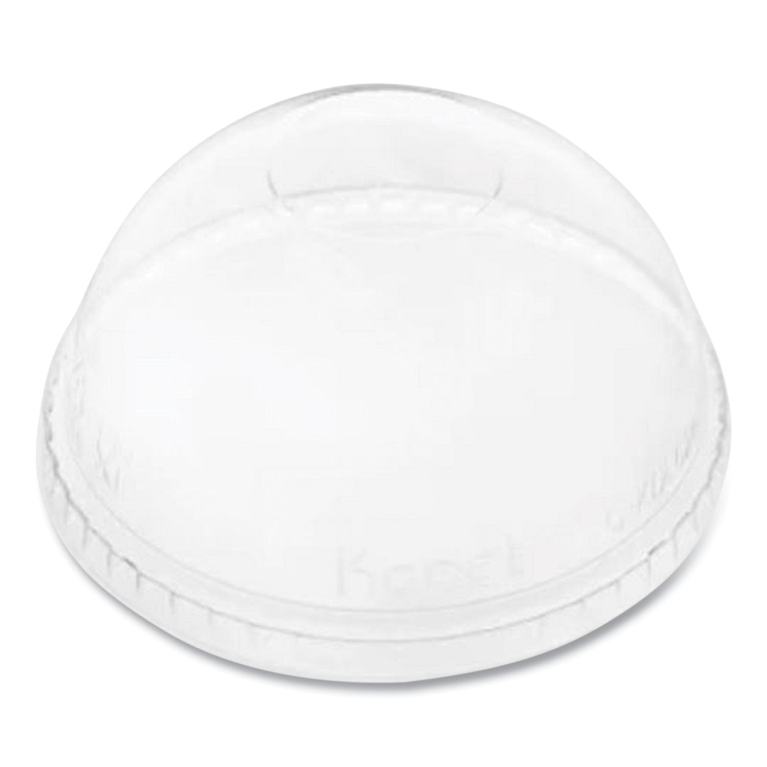 PET Lids | No Hole Dome Lid for 12-24 oz Cups