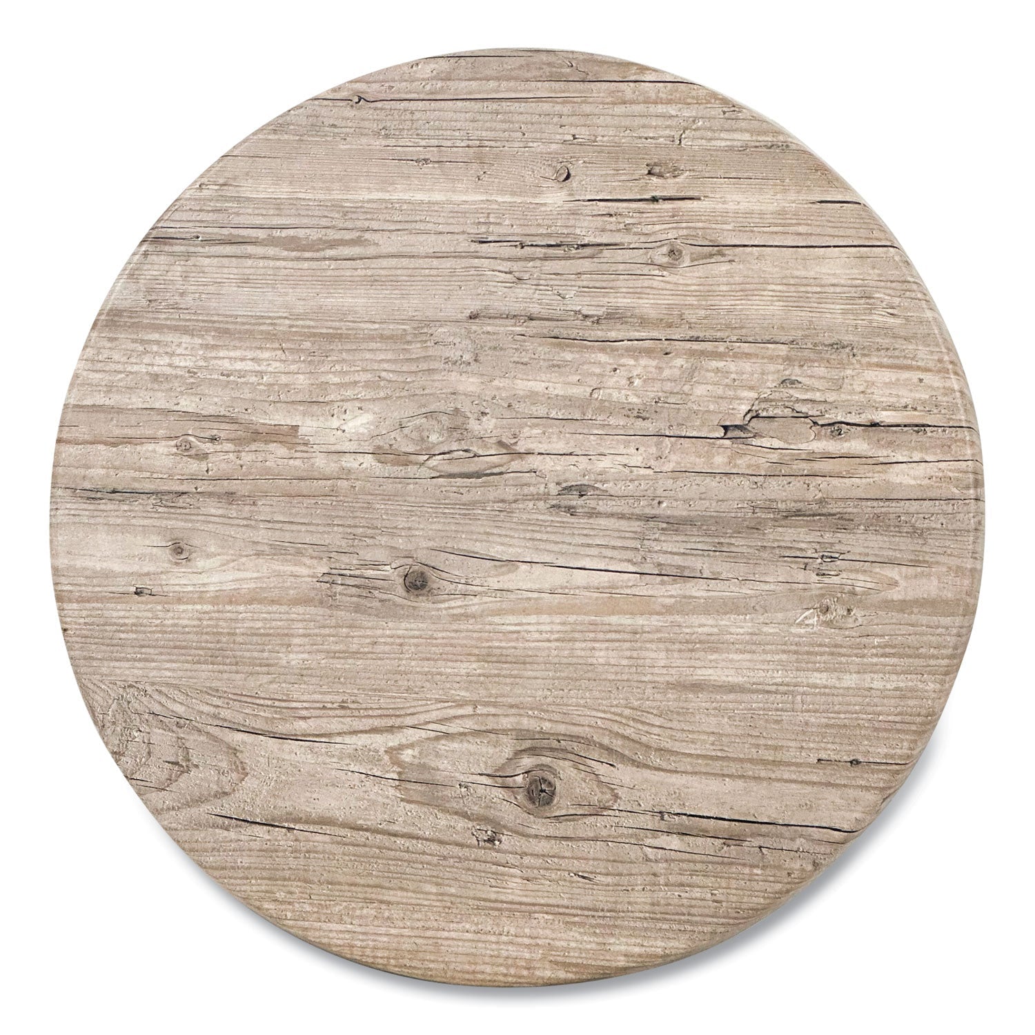JMC Furniture Topalit Tables, Round, 36" dia x 29"h, Gray Top, Black Iron Base/Legs - Bloom Skins