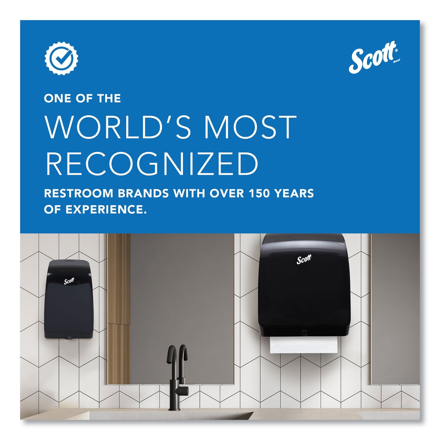Scott® Pro Electronic Hard Roll Towel Dispenser, 12.66 X 9.18 X 16.44, Smoke