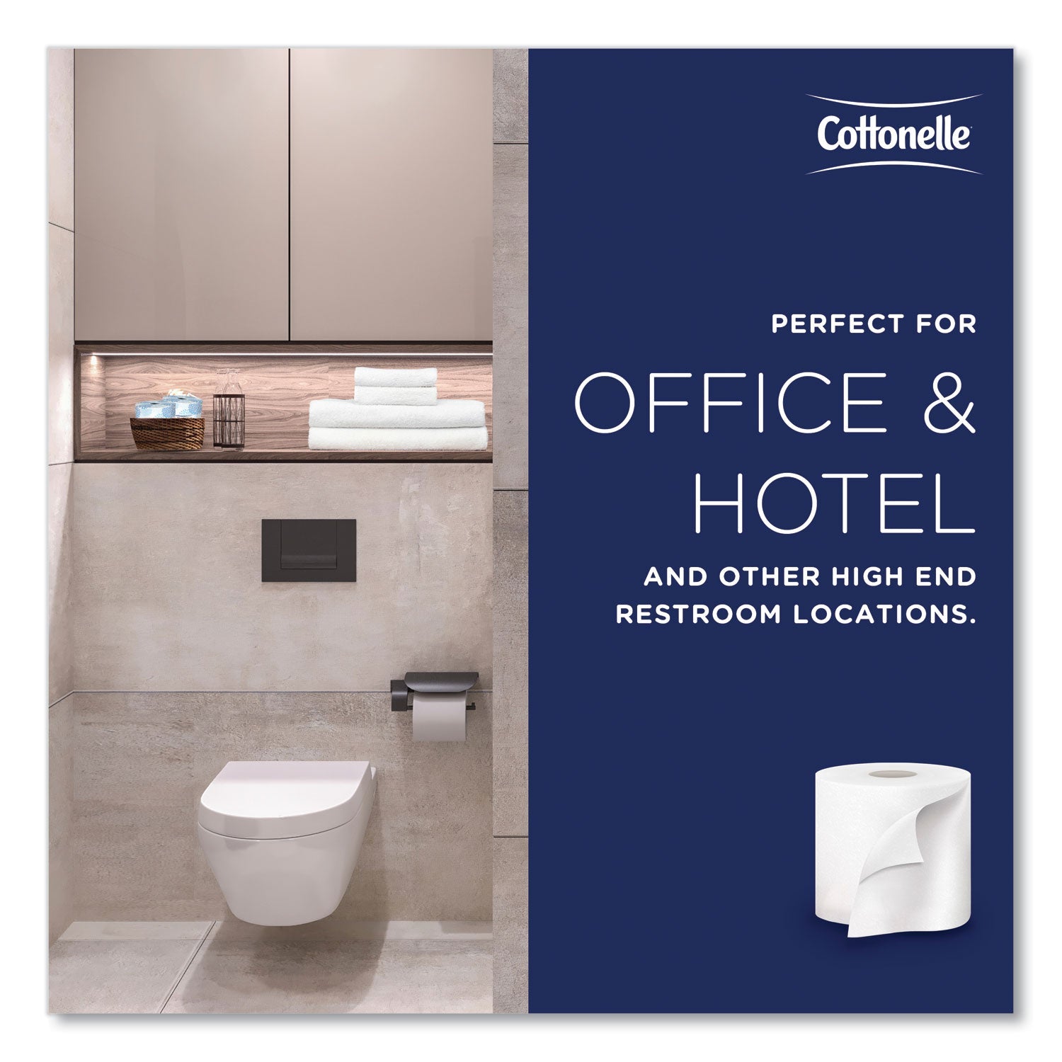 Cottonelle® 2-Ply Bathroom Tissue, Septic Safe, White, 451 Sheets/Roll, 20 Rolls/Carton