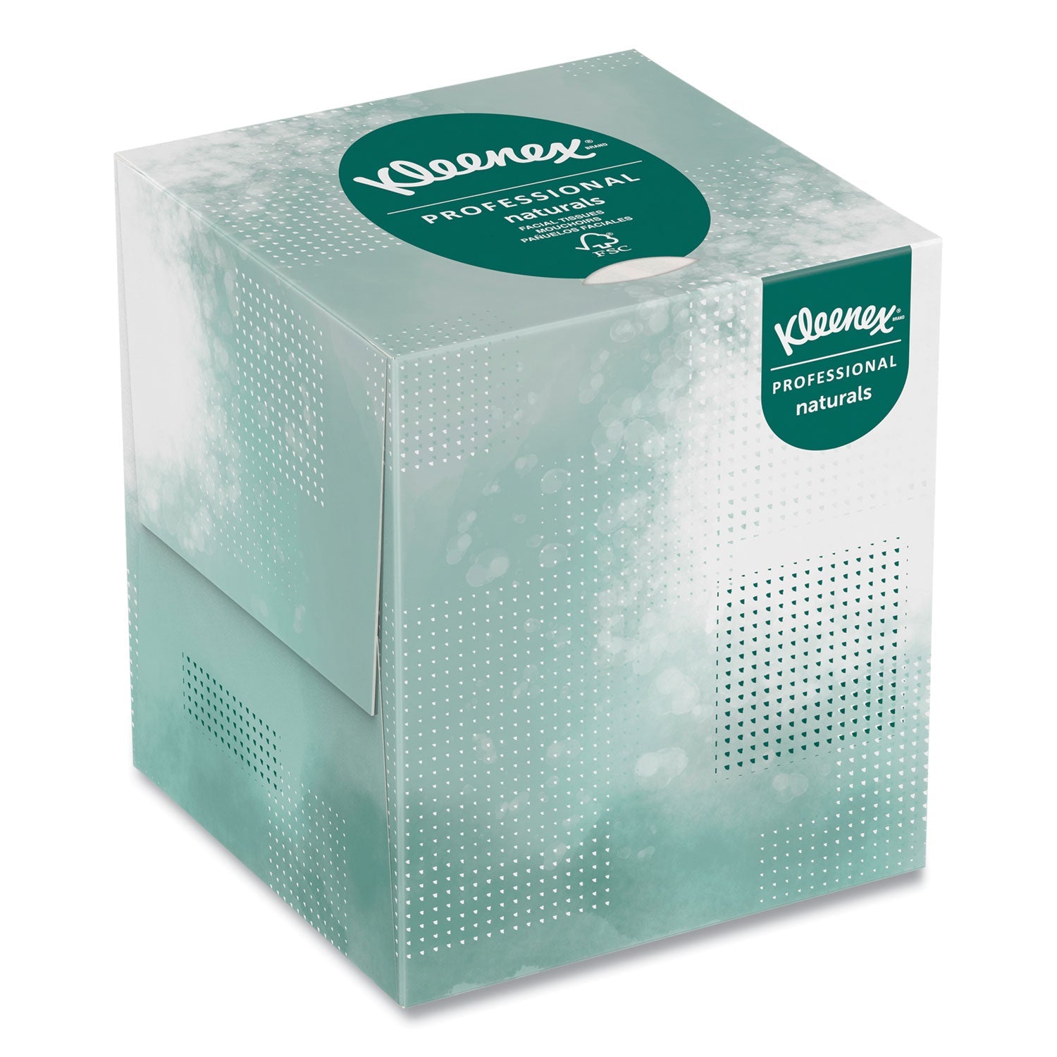 Kleenex® Naturals Facial Tissue, 2-Ply, White, 90  Sheets/Box