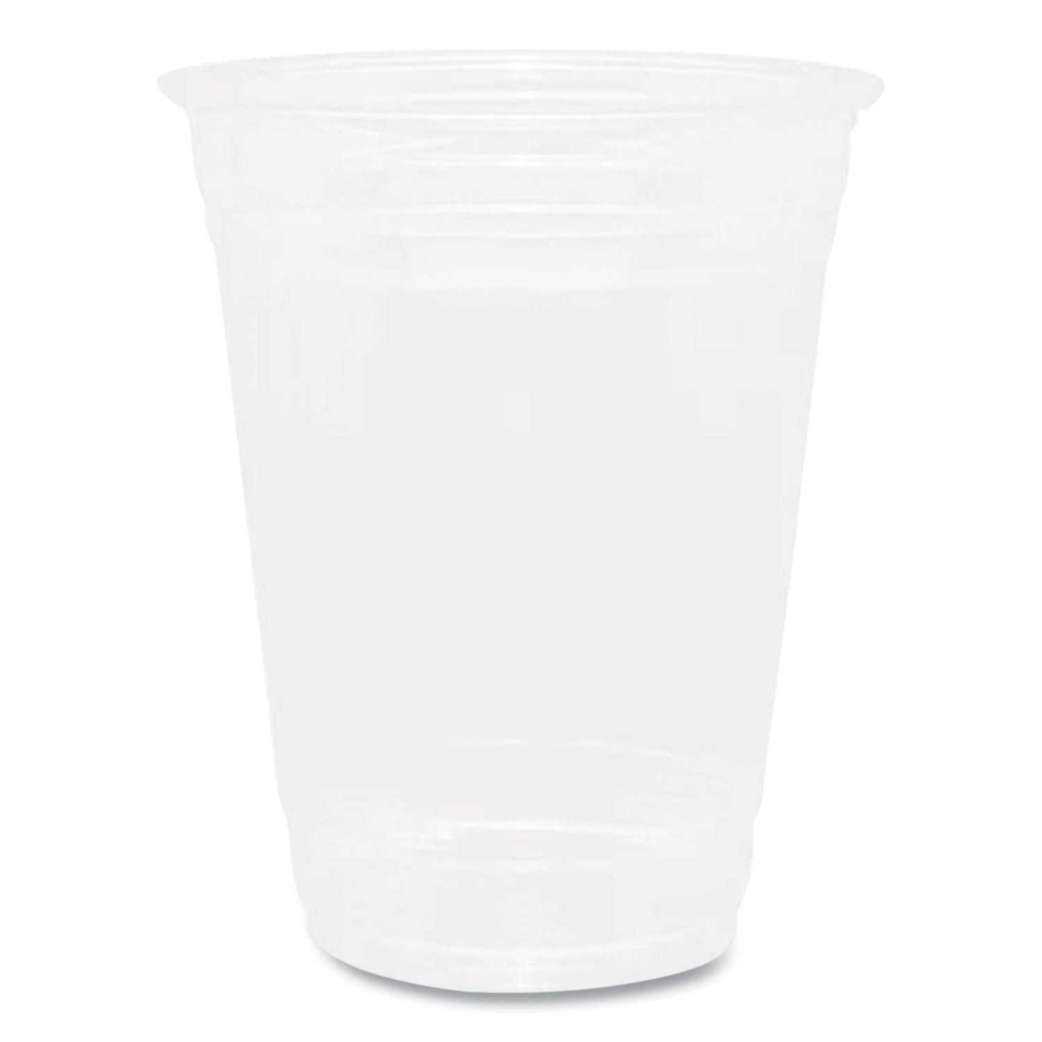 PET Plastic Cups | 16 oz, Clear, 1,000/Carton