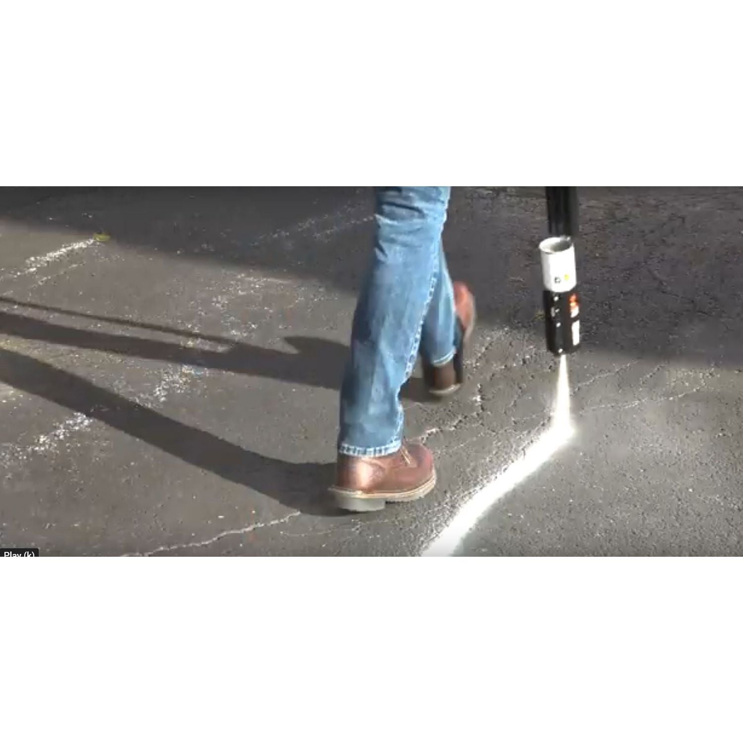 Rust-Oleum® Industrial Choice Precision Line Marking Paint, Fluorescent Green, 17 oz Aerosol Can, 12/Carton