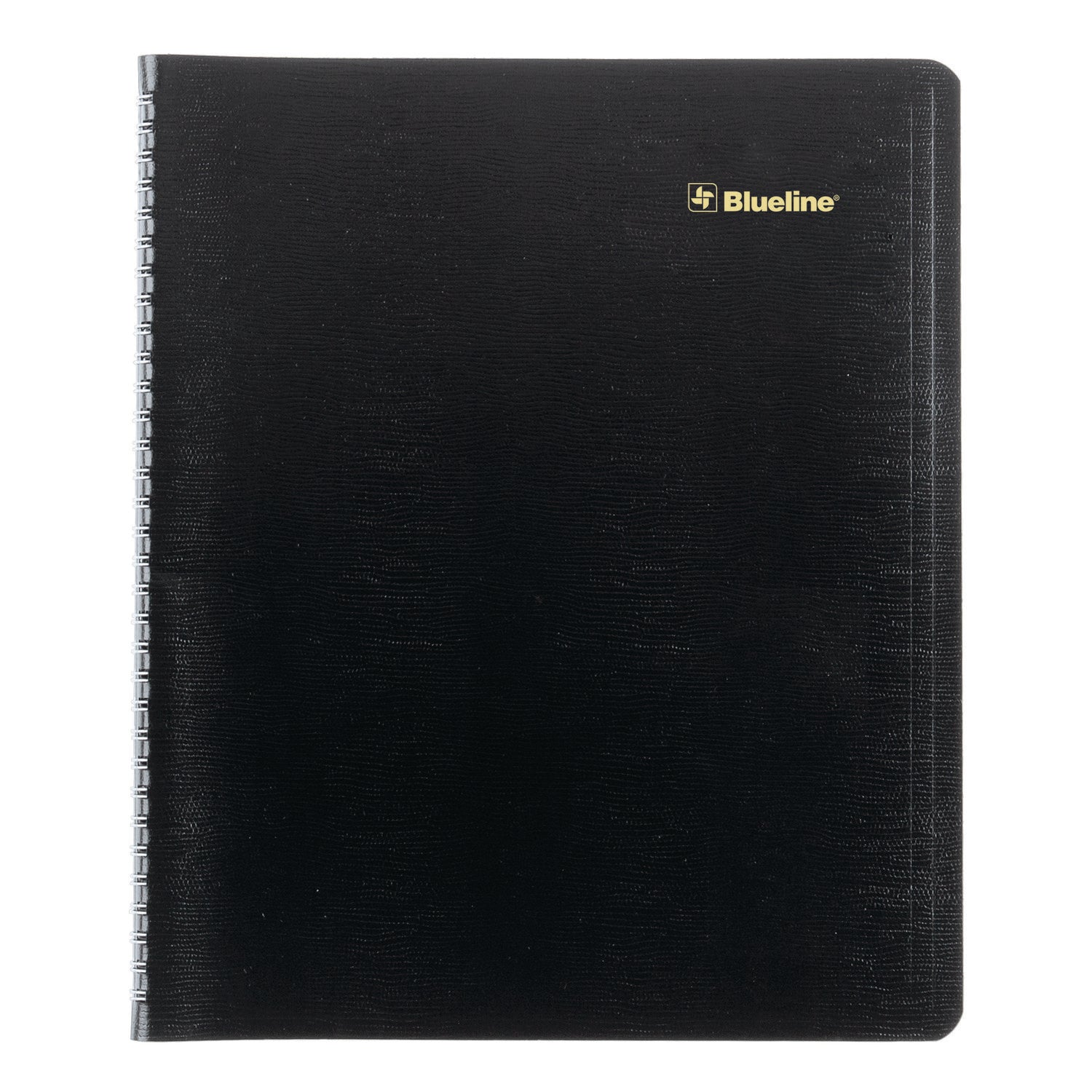 Blueline® Plan and Link Monthly Planner, 11" x 9.06", Black Cover, 16-Months: Sept 2024 to Dec 2025