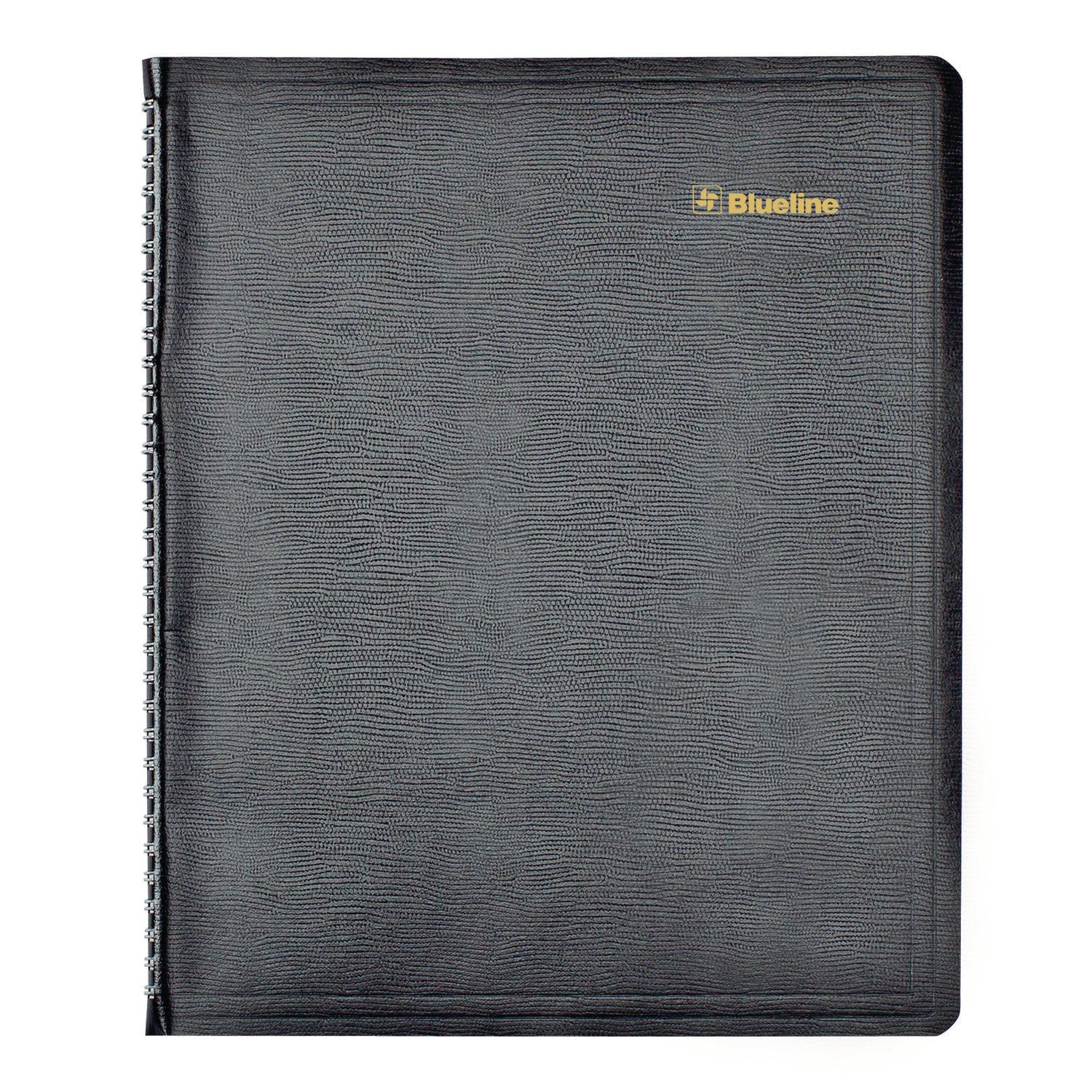 Blueline® Plan and Link Weekly Appointment Planner, 11" x 9.06", Black Cover, 12-Month (Jan to Dec): 2025