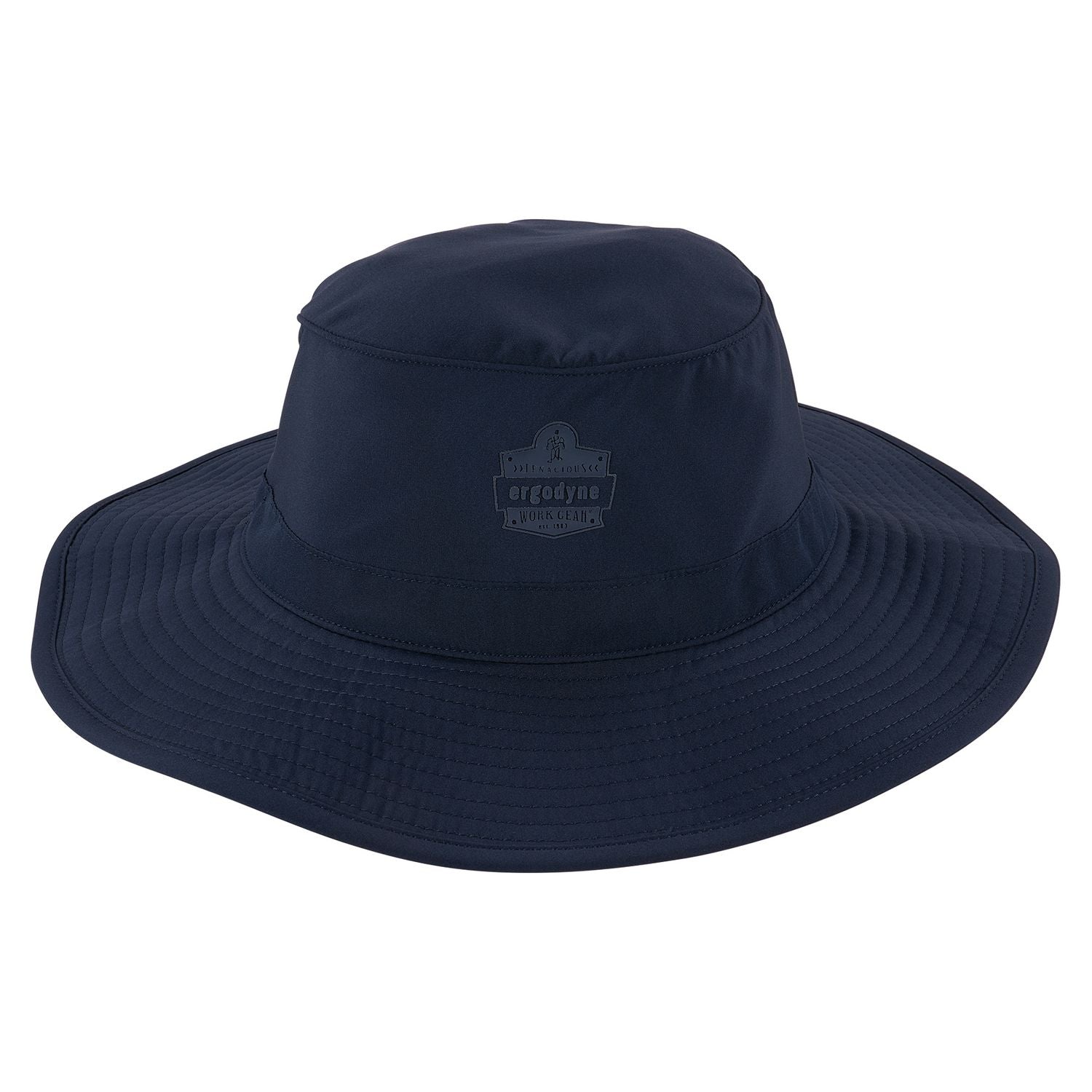 ergodyne® Chill-Its 8939 Cooling Bucket Hat, Polyester/Spandex, One Size Fits Most, Navy