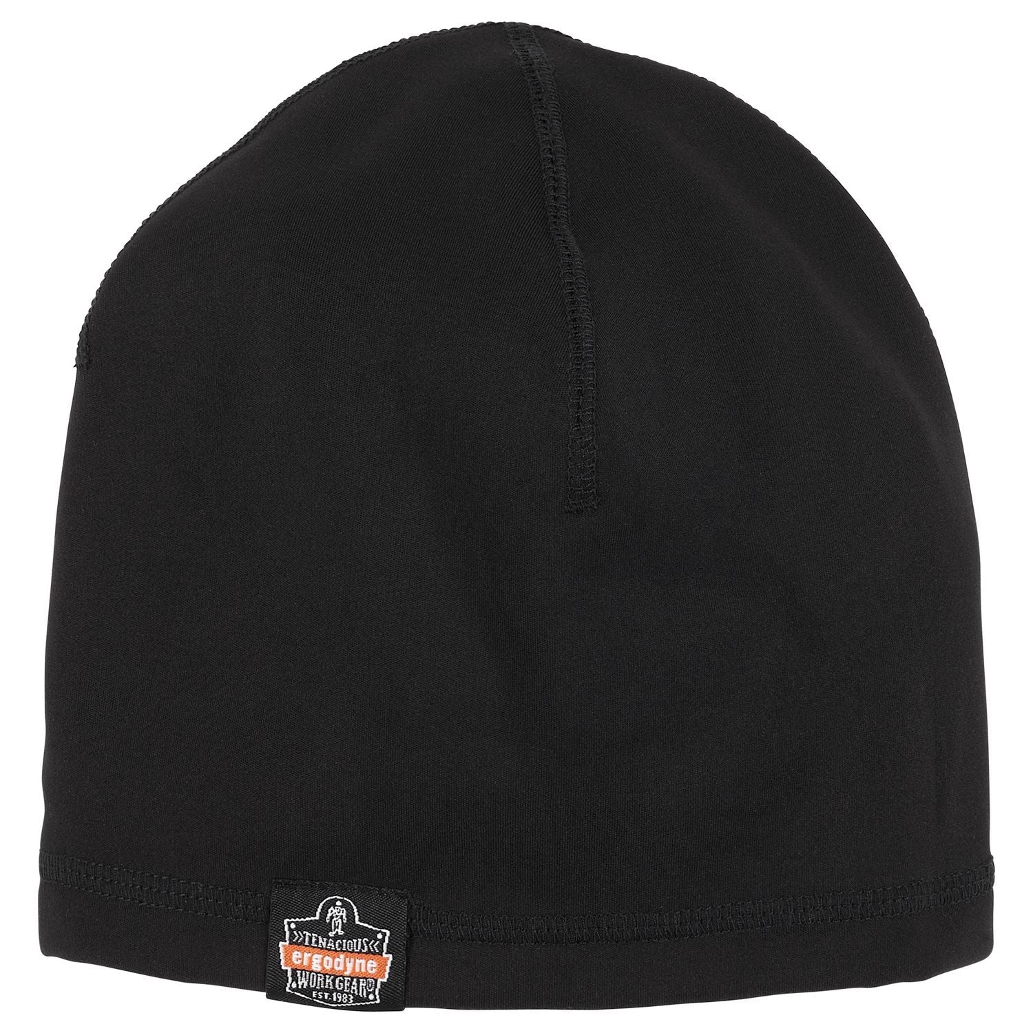 ergodyne® N-Ferno 6813 Winter Skull Cap Helmet Liner, Polyester/Spandex, One Size Fits Most, Black