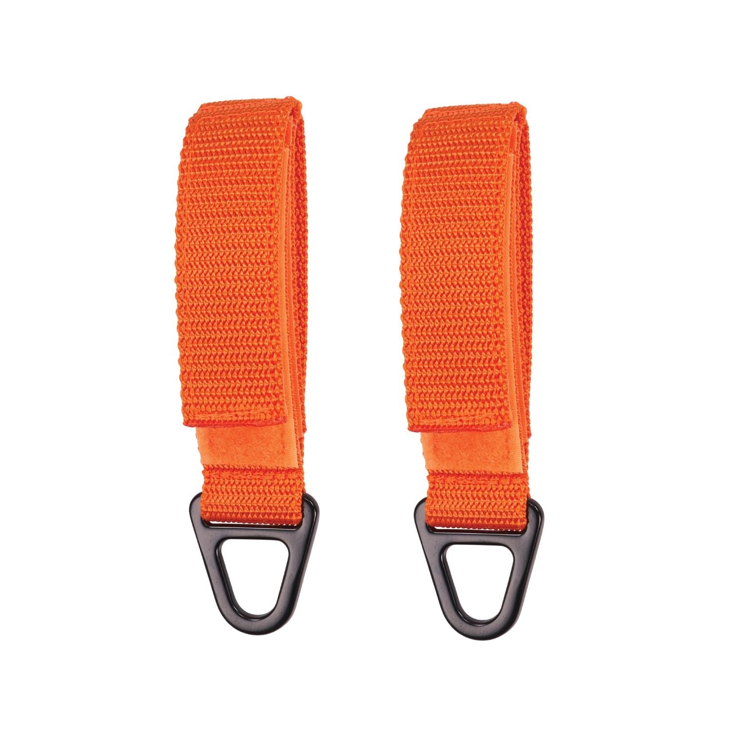 ergodyne® Squids 3172 Anchor Strap Hook and Loop Closure for Tool Tethering, 5 lb Max Working Capacity, 5" Long, Orange, 2/Pack