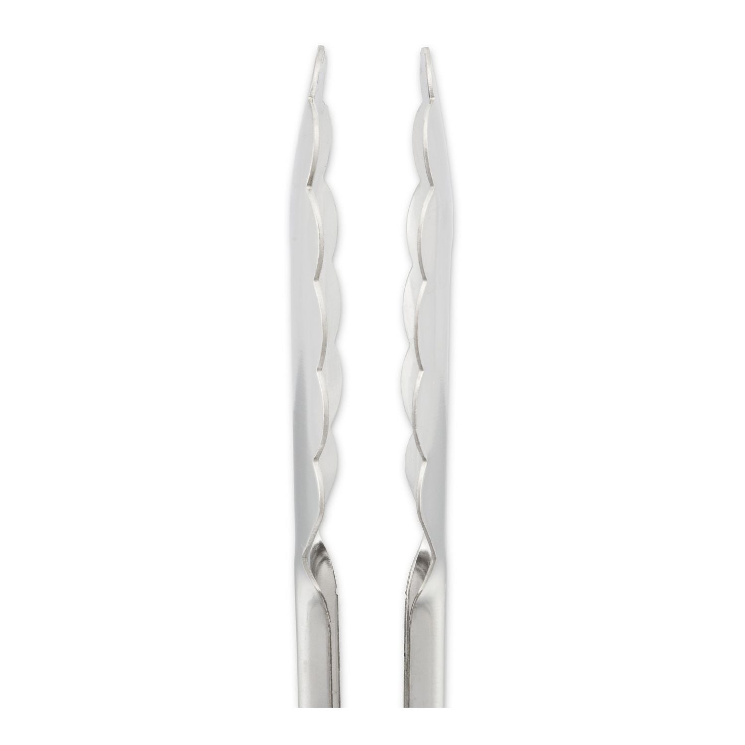 Carlisle Dura-Kool Tongs, Stainless Steel, 9.5", Silver/Black - Bloom Skins