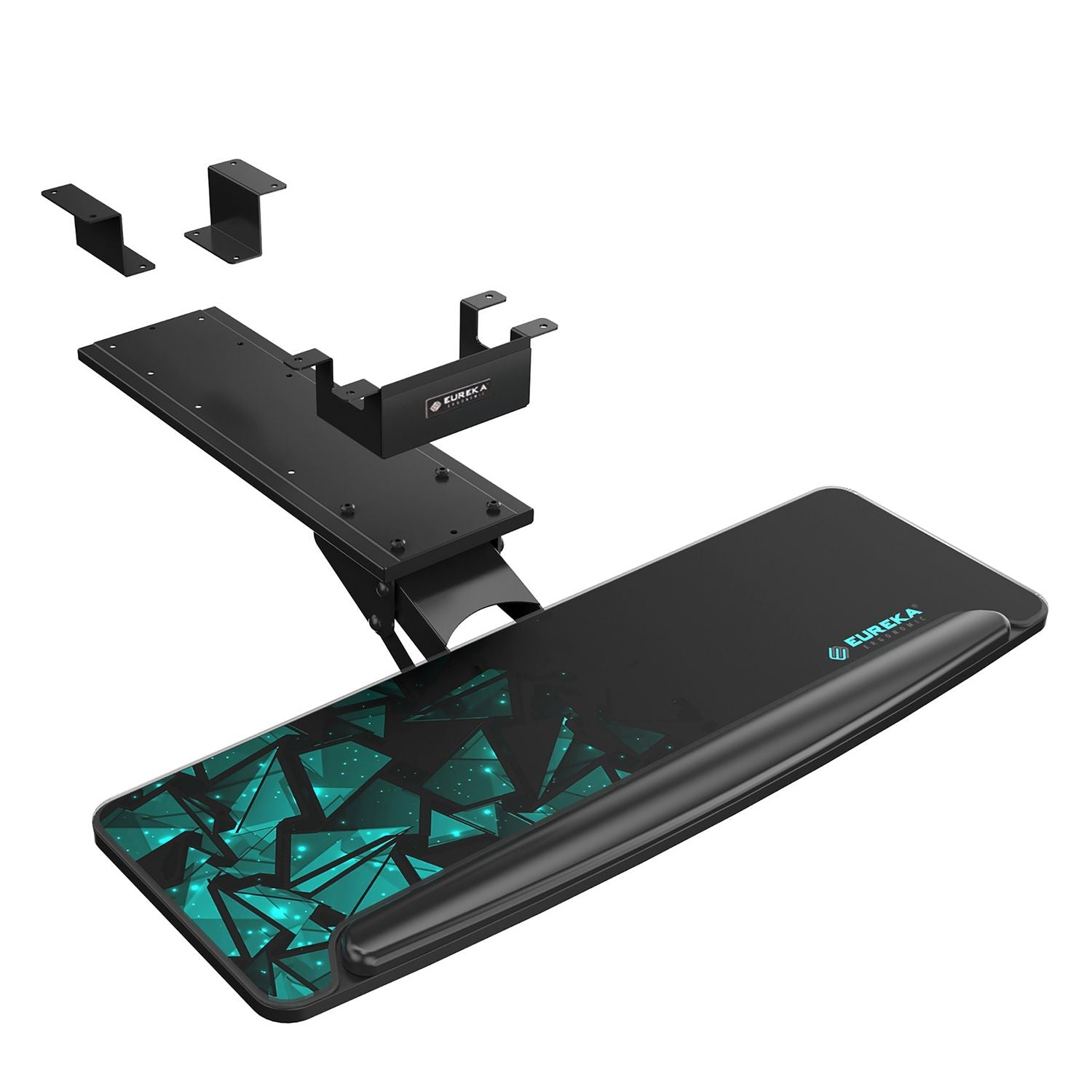 Eureka Ergonomic® Adjustable Keyboard Tray, Black - Bloom Skins