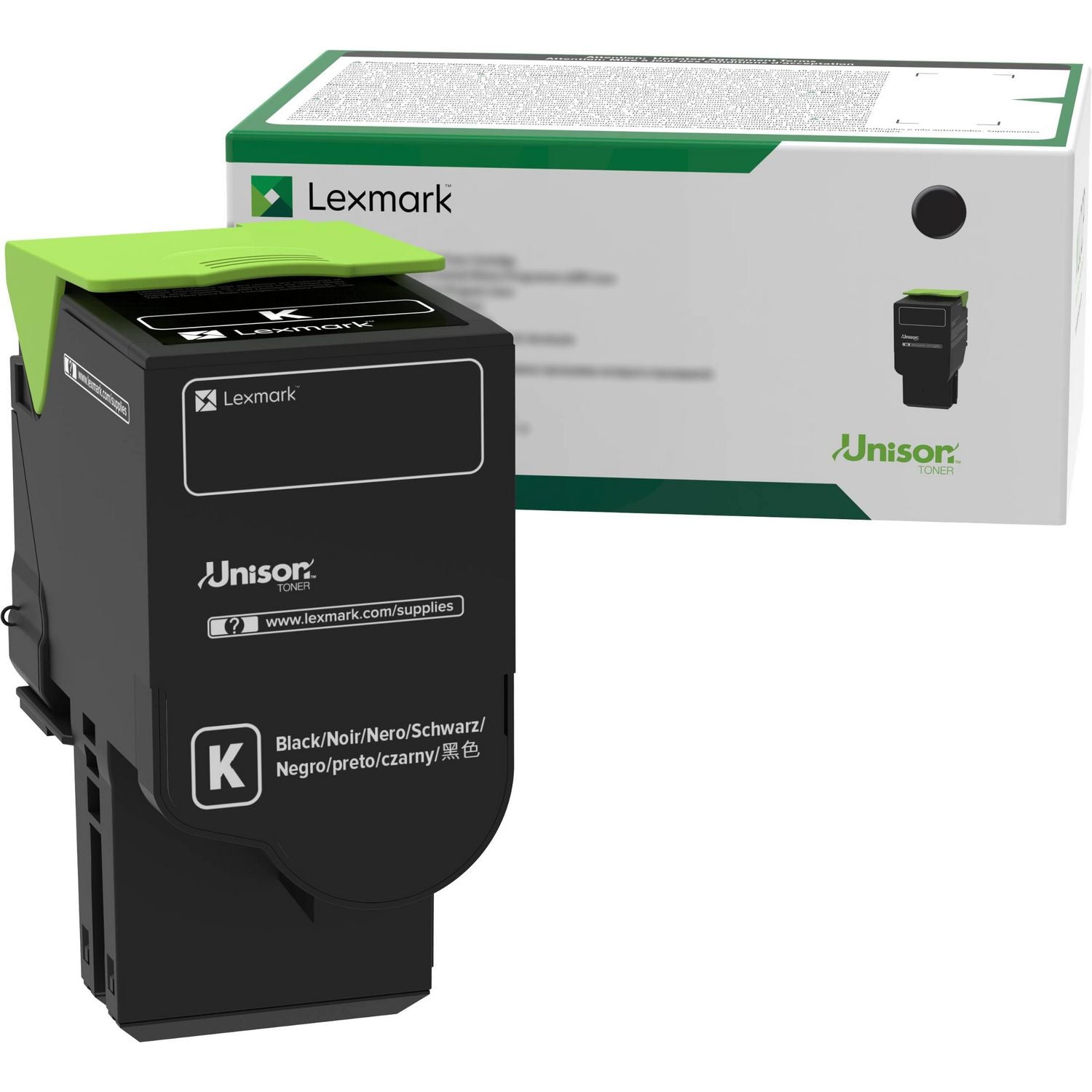 Lexmark™ 78C0XKG Return Program Extra High-Yield Toner, 8,500 Page-Yield, Black