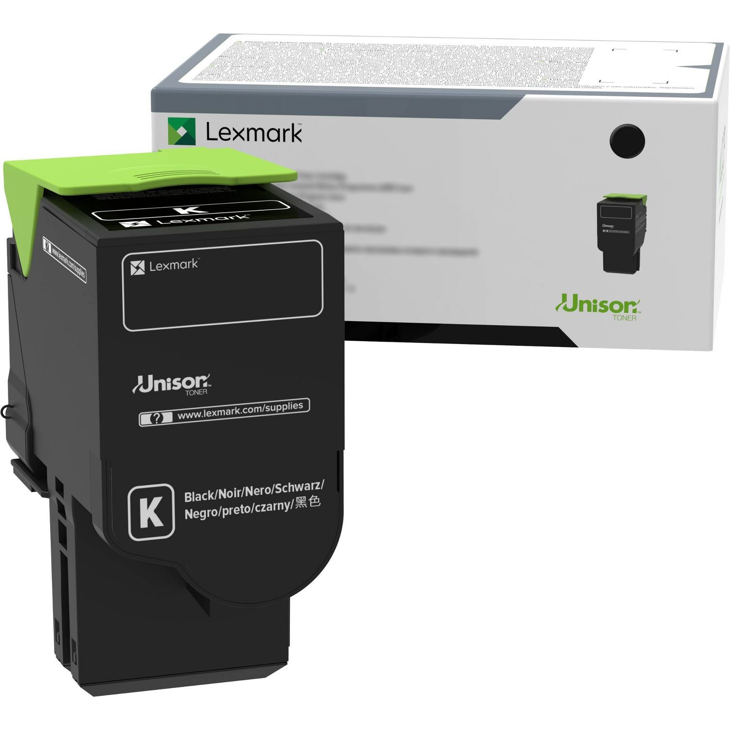 Lexmark™ 78C0UKG Return Program Ultra High-Yield Toner, 10,500 Page-Yield, Black - Bloom Skins
