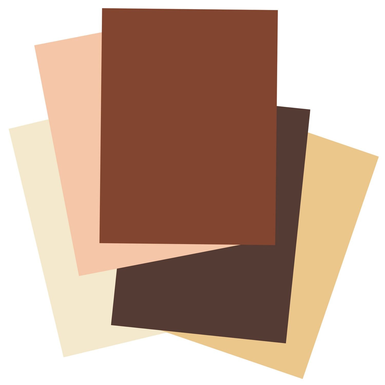 Pacon® Tru-Ray Construction Paper, 70 lb Text Weight, 9 x 12, Assorted Skin Tone Colors, 50/Pack