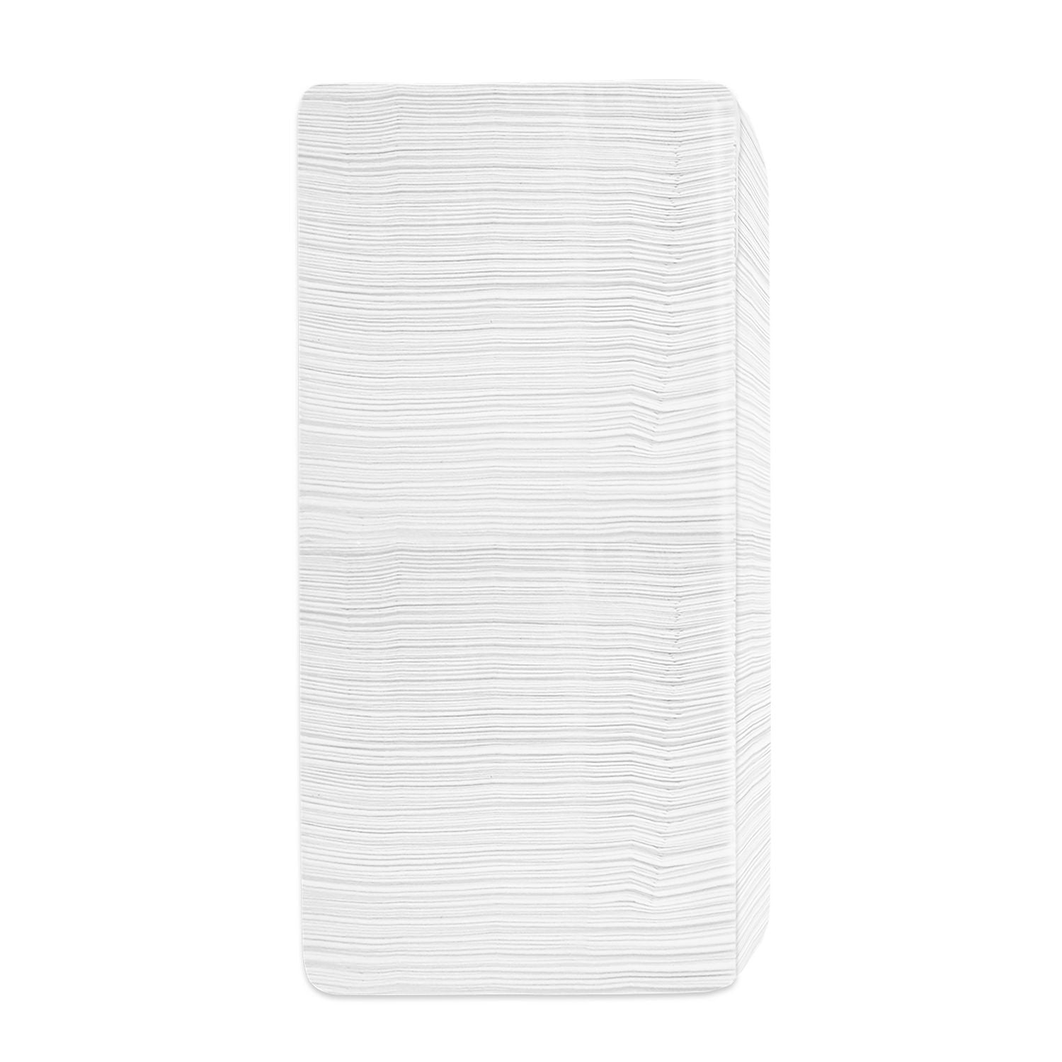 Boardwalk® 1/4-Fold Lunch Napkins, 1-Ply, 12" x 12", White, 500/Pack, 6 Packs/Carton
