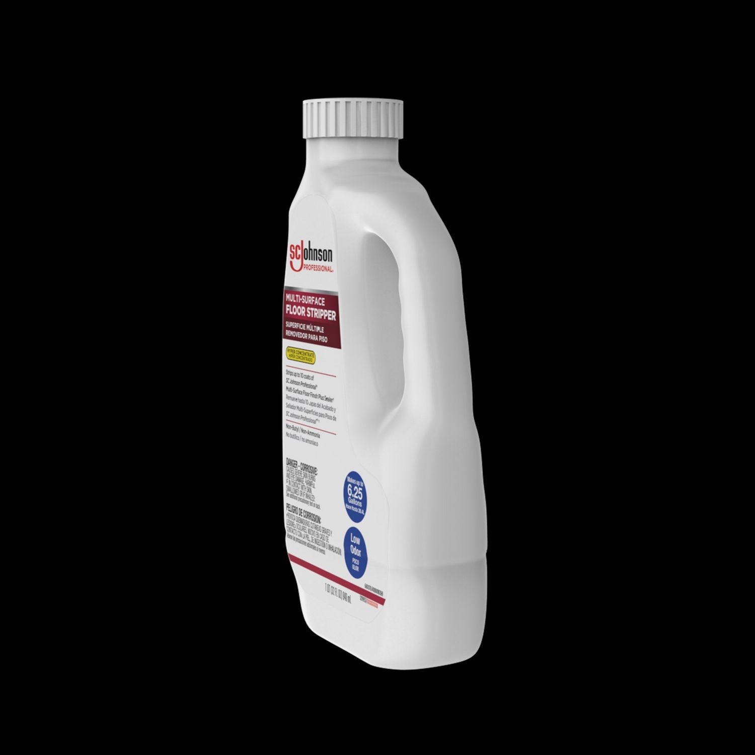 SC Johnson Professional® Hyper Concentrate Floor Stripper, Fresh Scent, 32 oz Bottle, 6/Carton