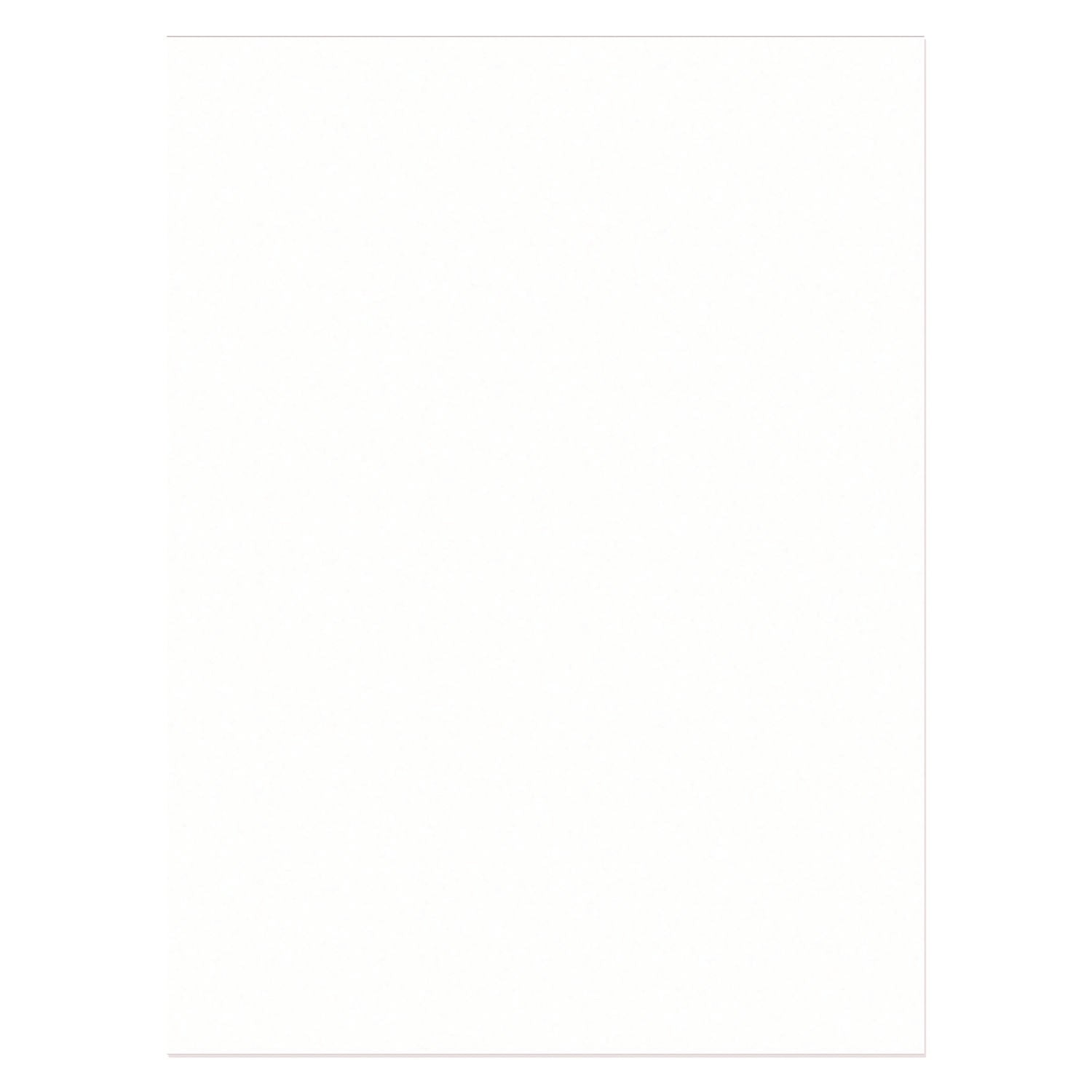 Pacon® Tru-Ray Construction Paper, 76 lb Text Weight, 9 x 12, White, 50 Sheets/Pack, 50 Packs/Carton