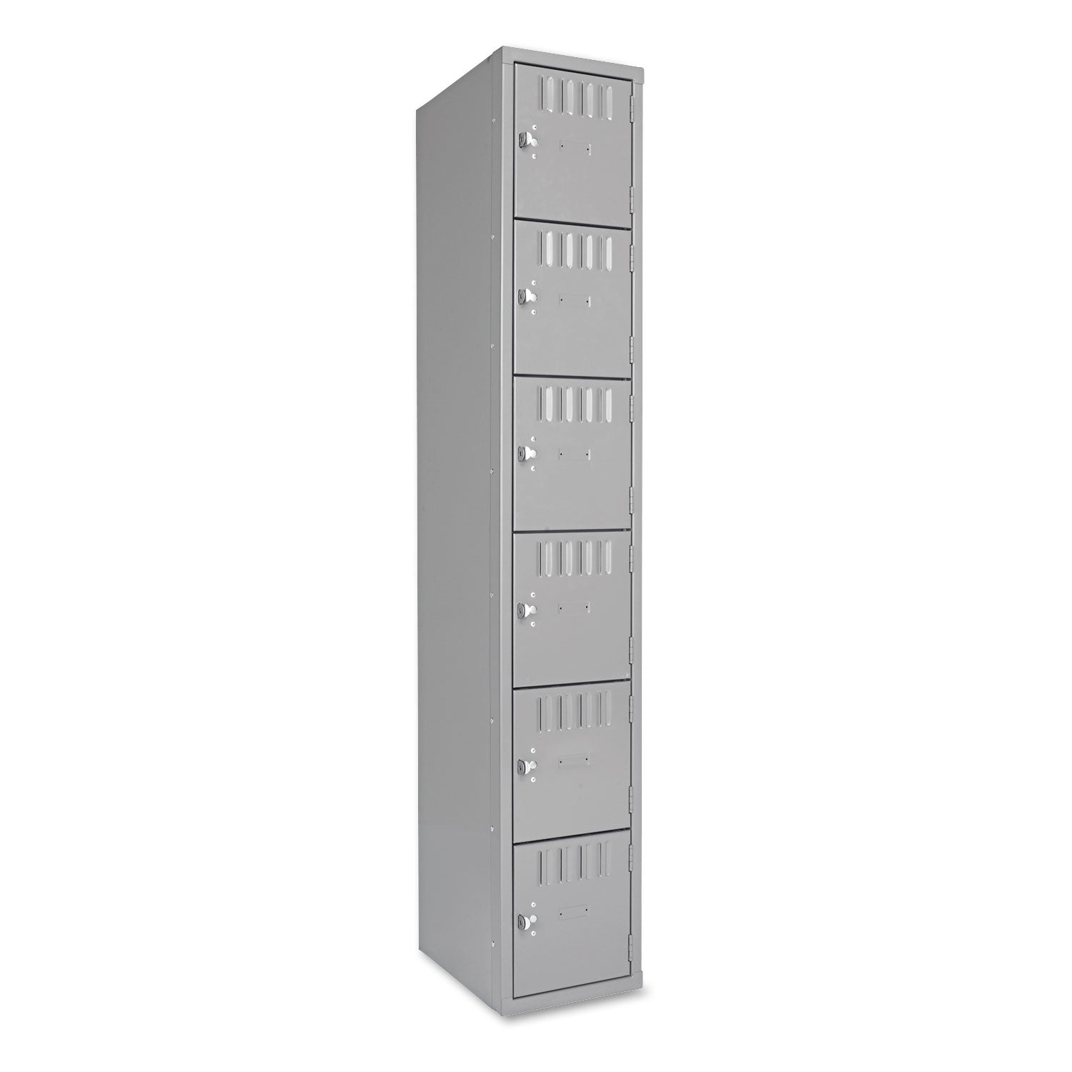Tennsco Box Compartments | Single Stack Gray