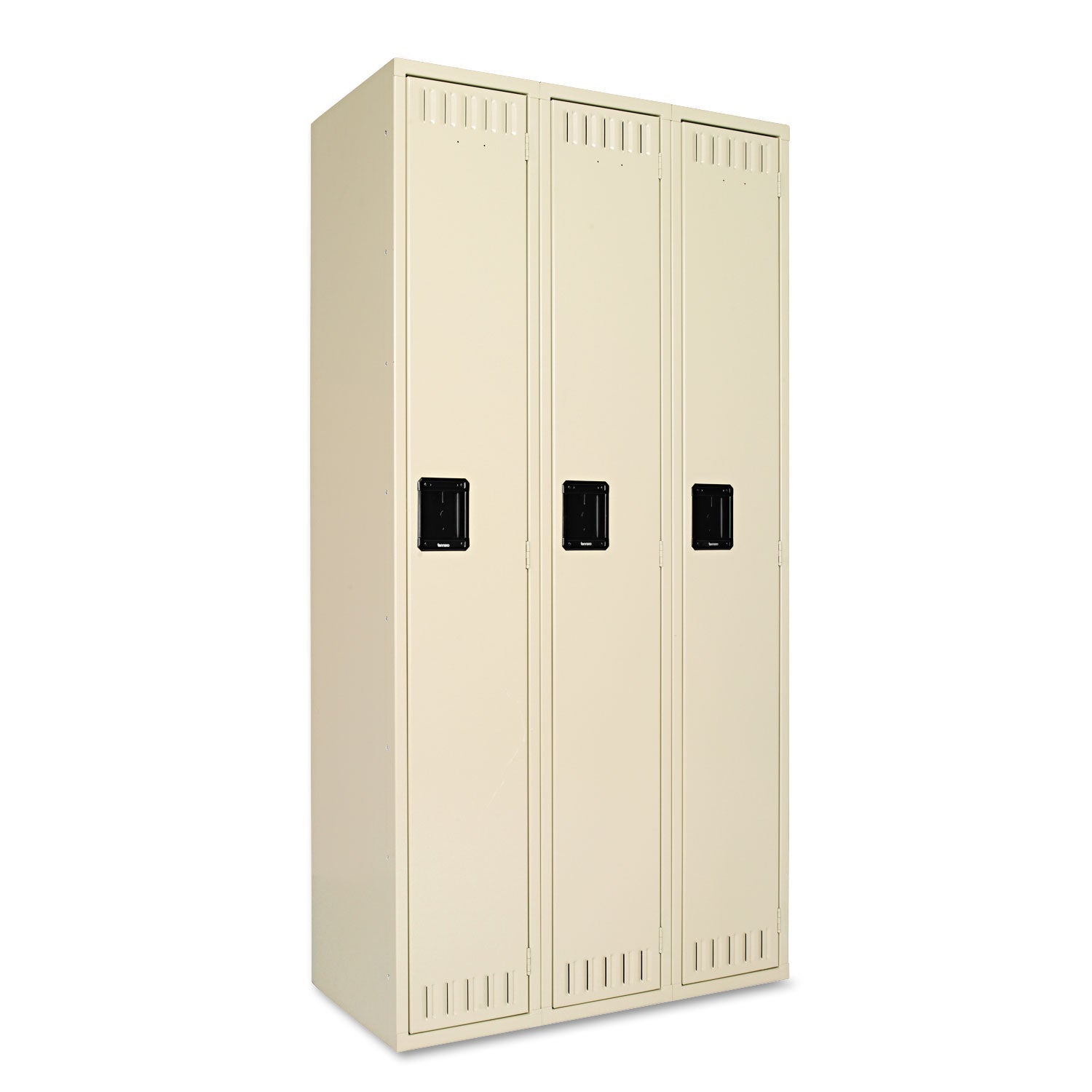 Single-Tier Locker | Tennsco 3-Wide Sand
