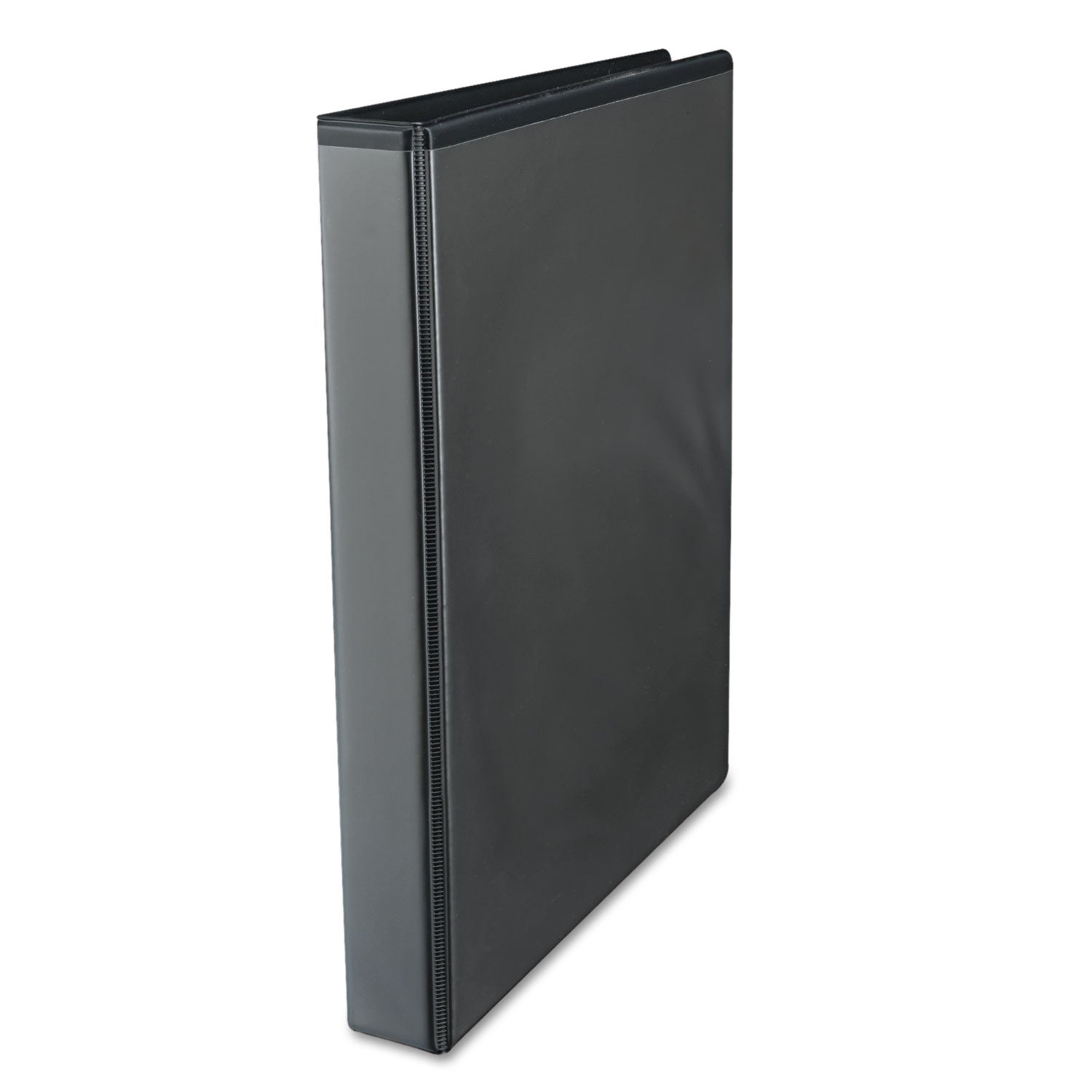 Universal® Economy Round Ring View Binder, 3 Rings, 1" Capacity, 11 X 8.5, Black