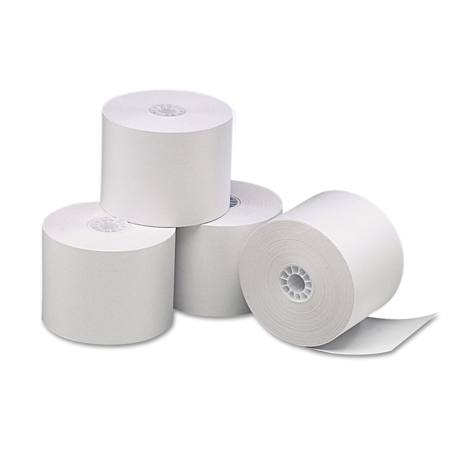 Universal® Direct Thermal Printing Paper Rolls, 2.25" X 85 Ft, White, 3/pack