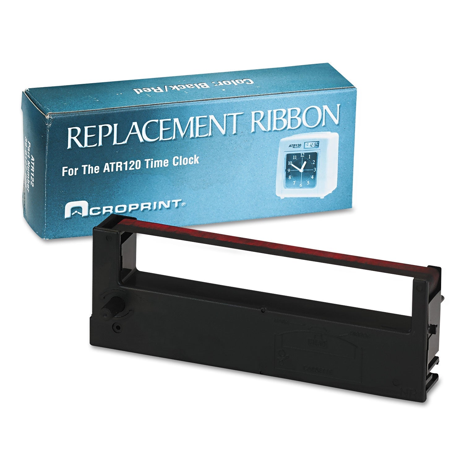 Acroprint® 390127000 Ribbon, Black/red
