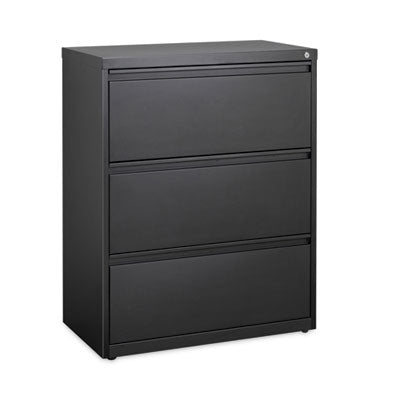 Lateral File Cabinet | Alera 3-Drawer, Black