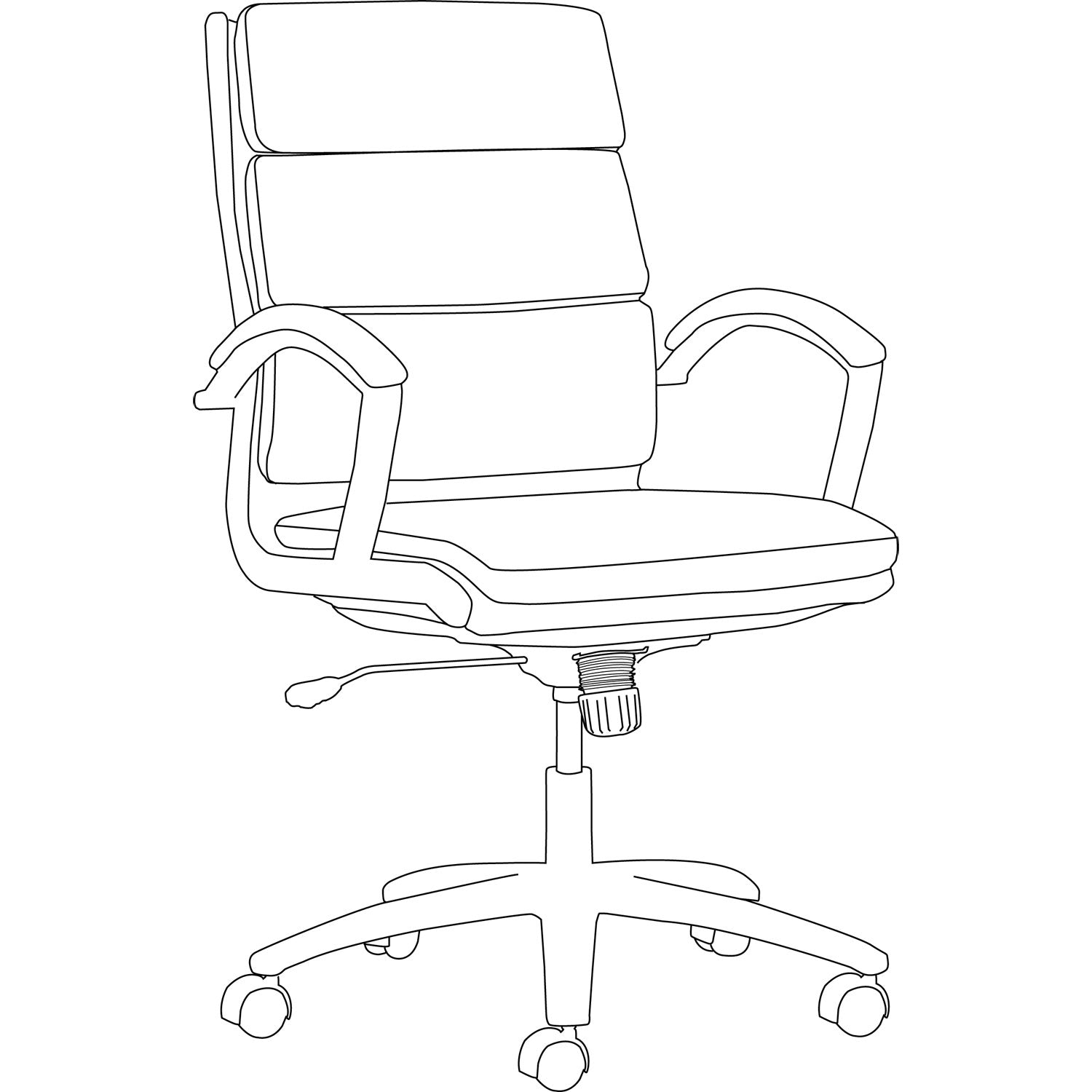Alera® Alera Neratoli Mid-Back Slim Profile Chair, Faux Leather, Supports Up To 275 Lb, Red Seat/back, Chrome Base