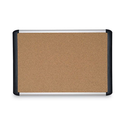Tech Cork Board | 48x36, Tan, Aluminum Frame