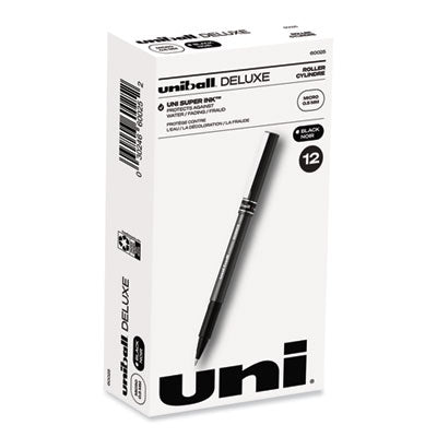 uniball Deluxe Rollerball Pen | Extra-Fine Black