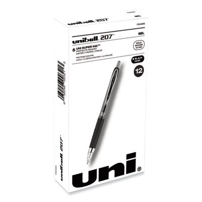 uniball Signo 207 Gel Pen | Bold 1mm, Black