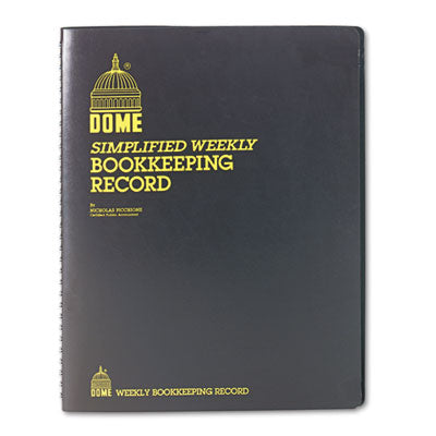 Dome Simplified Weekly Bookkeeping Record