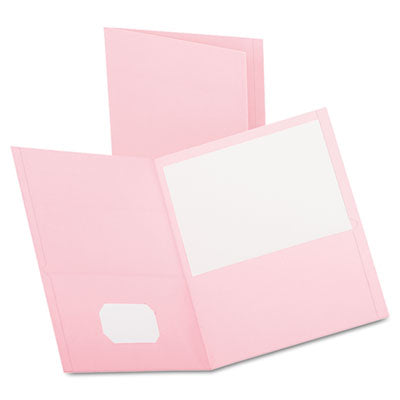 Oxford Twin-Pocket Folder | Pink 25/Box