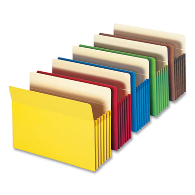 Smead Colored File Pockets | 5.25" Expansion
