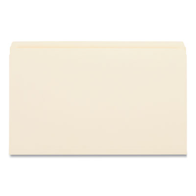 Universal® Double-Ply Top Tab Manila File Folders, Straight Tabs, Legal Size, 0.75" Expansion, Manila, 100/Box