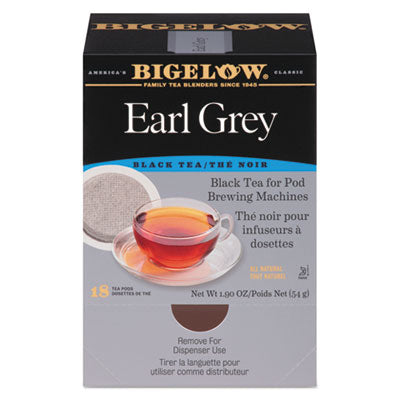Bigelow Earl Grey Black Tea Pods | 18/Box