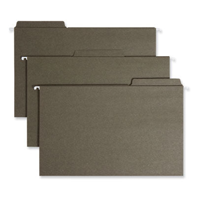 Smead FasTab Hanging Folders | Legal Green
