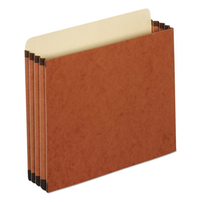 File Cabinet Pockets | 3.5" Expan, Redrope