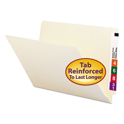 Heavyweight Manila End Tab Folders | Legal
