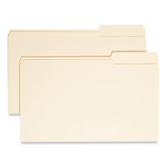 Manila File Folders | Legal, Center Cut, 100/Bx