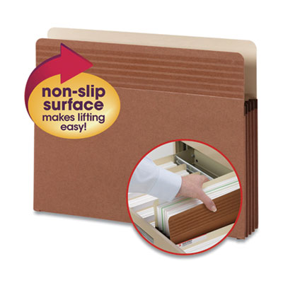 Smead Easy Grip Pockets | 3.5" Expan, 25/Box