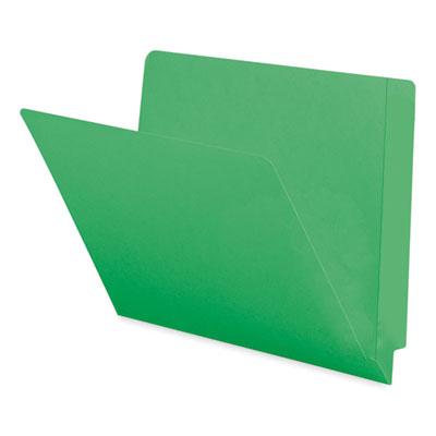 Shelf-Master Reinforced End Tab Colored Folders