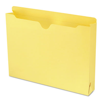 Colored File Jackets With Reinforced Tab | Yellow