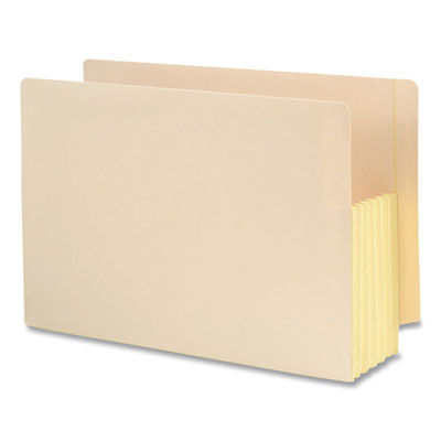 Manila End Tab File Pockets With Gussets | Legal