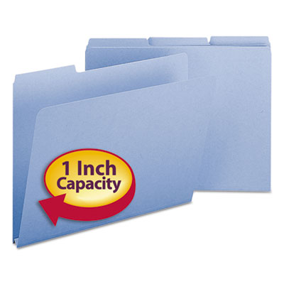 Expanding Recycled Pressboard Folders | Blue