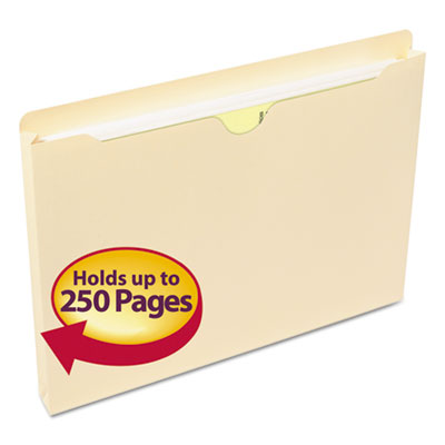 Manila File Jackets | Straight Tab, Letter, 50