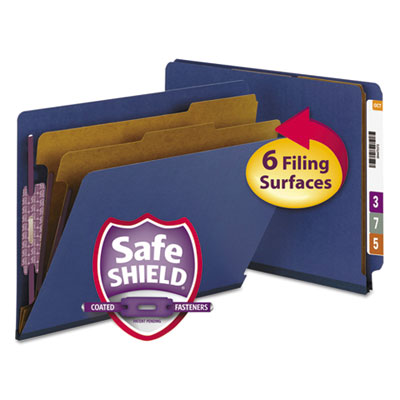 End Tab Pressboard Classification Folders | 10