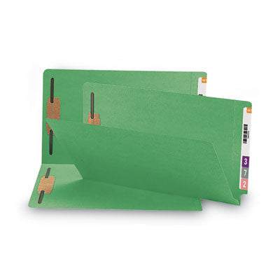 Heavyweight Colored End Tab Fastener Folders