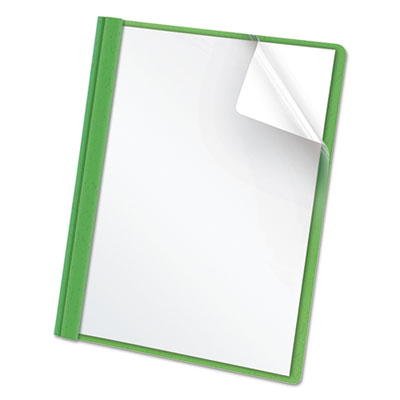 Clear Front Standard Grade Report Cover | Green